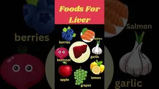 Top 10 Foods That Naturally Support Liver Health and Deto#liverpool  #shorts#viral#health#food#yt