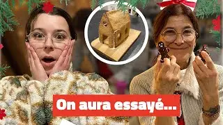 🇫🇷 ACTIVITÉ MANUELLE | On essayé de construire une maison en pain d’épices avec ma mère 