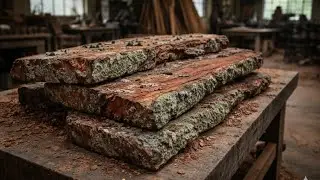 From Discarded Wood to Stunning Tables | Creative Woodworking