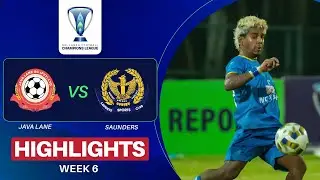 Highlights | Java lane&nbsp;vs Saunders&nbsp;| Week 6 | Sri&nbsp;Lanka&nbsp;Football Champions&nbsp;League&nbsp;2025