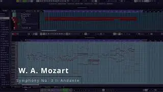 Orchestral Mockup - W. A. Mozart Symphony No 6 I Adagio (Snippet)