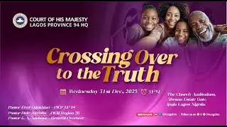 CROSSOVER SERVICE 2025- 31ST DECEMBER, 2025