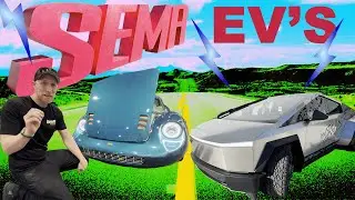 EV Conversions Are TAKING OVER at SEMA 2024!