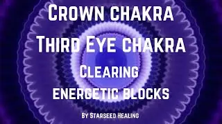 ASMR Light Language Healing For Crown Chakra & Third Eye - Clearing Stagnant Energies!
