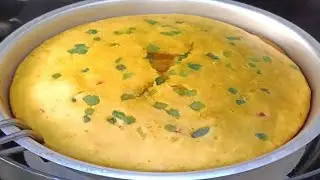 Soft And Spongy Custard Cake | Without Egg & Oven