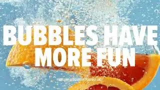 Splash Refresher Blood Orange &ndash; Bubbles Have More Fun | Sparkling Flavored Water Beverage