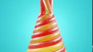 Cone animation made in blender