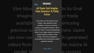 xAI Opens Grok Imagine Video Generator To Public Access