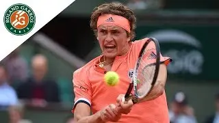 Alexander Zverev vs Karen Khachanov - Round 4 Highlights I Roland-Garros 2018