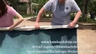 Hand Painted Backdrops from Katebackdrop