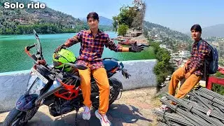 My first solo long ride on bike 😍 / mja aagya