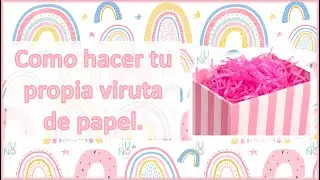 Haz tu propia viruta de papel y empaca tus regalos, anchetas o envíos como los profesionales!