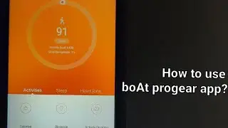 How to use boAt progear app in tamil