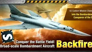 Gunship Battle: [Update] New Aircraft Backfire(TU-22M) [60fps]