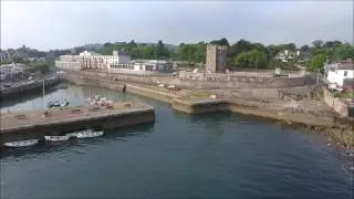 Bullock Harbour, Dalkey Ireland and the Phantom 4