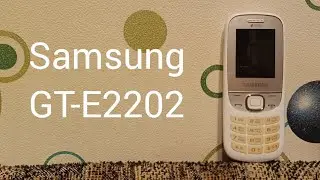 Samsung E2202 Обзор