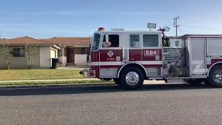 Ocfa engine 84 ( reserve) and care ambulance 415 on scene