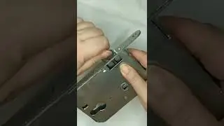 How to reverse the latch of a mortise lock. #shorts #lock #latch