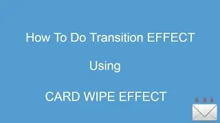 After Effects Tutorials: Text to Text | CARD WIPE | 2017