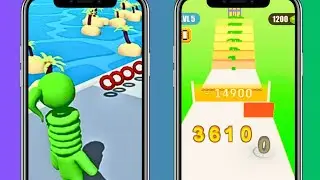 Satisfying Run Mobile Games | Long Neck Run vs Join Numbers