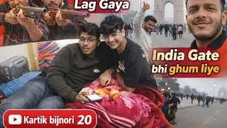 Aaj ka Full Plan 😍 ||  India Gate Visit 🏛️ + Dost ke Saath Mall Masti 🛒🔥