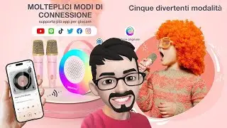 Divertimento Assicurato per i Vostri Bambini con il MINI KARAOKE della BLITZMAX