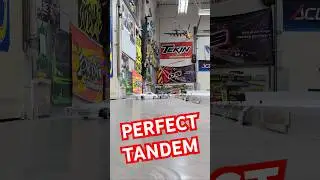 PERFECT Tandem Transition into Drift Entry w/ @kAN_RC #rcdrift #rcdriftcar  #tandemdrift
