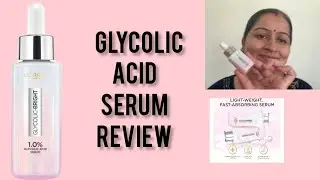 Review of glycolic acid serum | Best for glowing skin |@PassionofPuja 