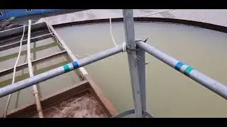 vertical flow sedimentation tank