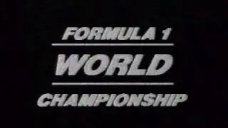 F1 1988 JAPAN GP Opening