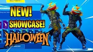 *NEW* HOLLOW HEAD SKIN SHOWCASE WITH DANCE EMOTES! Fortnite Battle Royale
