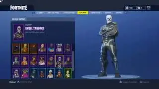 Fortnite Skull Trooper Account For Sale w/Ghoul and Christmas (READ DESCRIPTION)