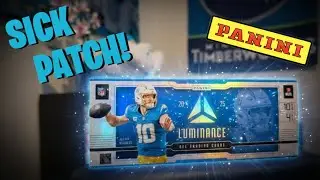 I Got An INSANE Patch! (Panini Luminance NFL Pack Opening)