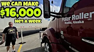 One Of The Highest Paying Truck Driving Jobs In The World | The Life Of An Alaskan Truck Driver