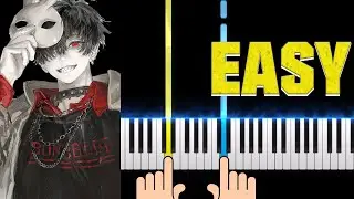 The Vampire Masquerade   EASY Piano Tutorial + Music Sheets