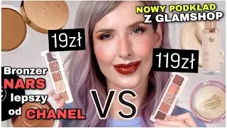 Kupiłam nowości z Glamshop, szukam taniego zamiennika mojej ulubionej palety do podróży-Udało się?🧐