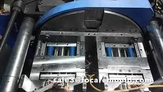 mold testing for two-color foldable strainer