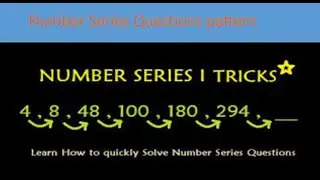 Number Series tricks | Reasoning (Short cut tricks) | InfoTech Coder #numberserie #aptitudetrick