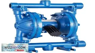 VEVOR Air Operated Double Diaphragm Pump 1 2 in Inlet & Outlet Cast Iron