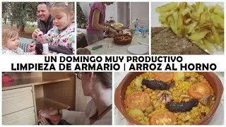 ARROZ AL HORNO FACIL🥘| LIMPIEZA Y DEPURACION DE ARMARIO👗 | RECETAS VARIAS 🍛| DOMINGO PRODUCTIVO