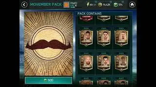 FIFA Mobile Movember pack opening!