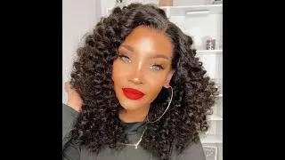 Nadula Hair Brazilian 13x4 Small Deep Wave Lace Front Wigs Human Hair for Black Women Pre Plucked