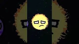 черная дыра v  рыжик и планеты #рекомендации #countryballs #экзопланеты #memes #planet #animation