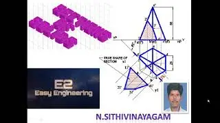 EG-UNIT 4-SECTION OF SOLIDS- HEXAGONAL PYRAMID