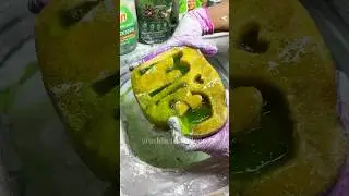 ajax powder overload 🤩 #squeeze #overload #ajax #spongeasmr #cleantok #satisfying