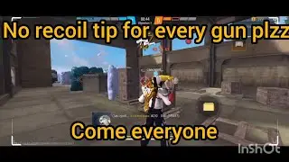 No recoil tip😨🔥 for every gun malyalam plzz come everyone🙏#freefire #tipsntricks #trending #video
