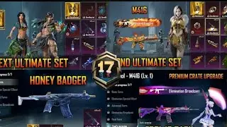 Next Ultimate Set |M416 UpgradeReleased Date |M416 3D Look |2ndUltimatePremium Crate Gun Fool#bgmi 