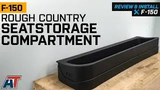 2015-2023 F-150 Rough Country Custom-Fit Under Seat Storage Compartment Review & Install