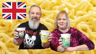 AMERICANS TRY POT NOODLES FOR THE FIRST TIME