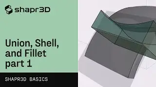 Советы по истории проектирования с использованием Union, Shell, Fillet: крыло мотоцикла, часть 2 | Основы Shapr3D